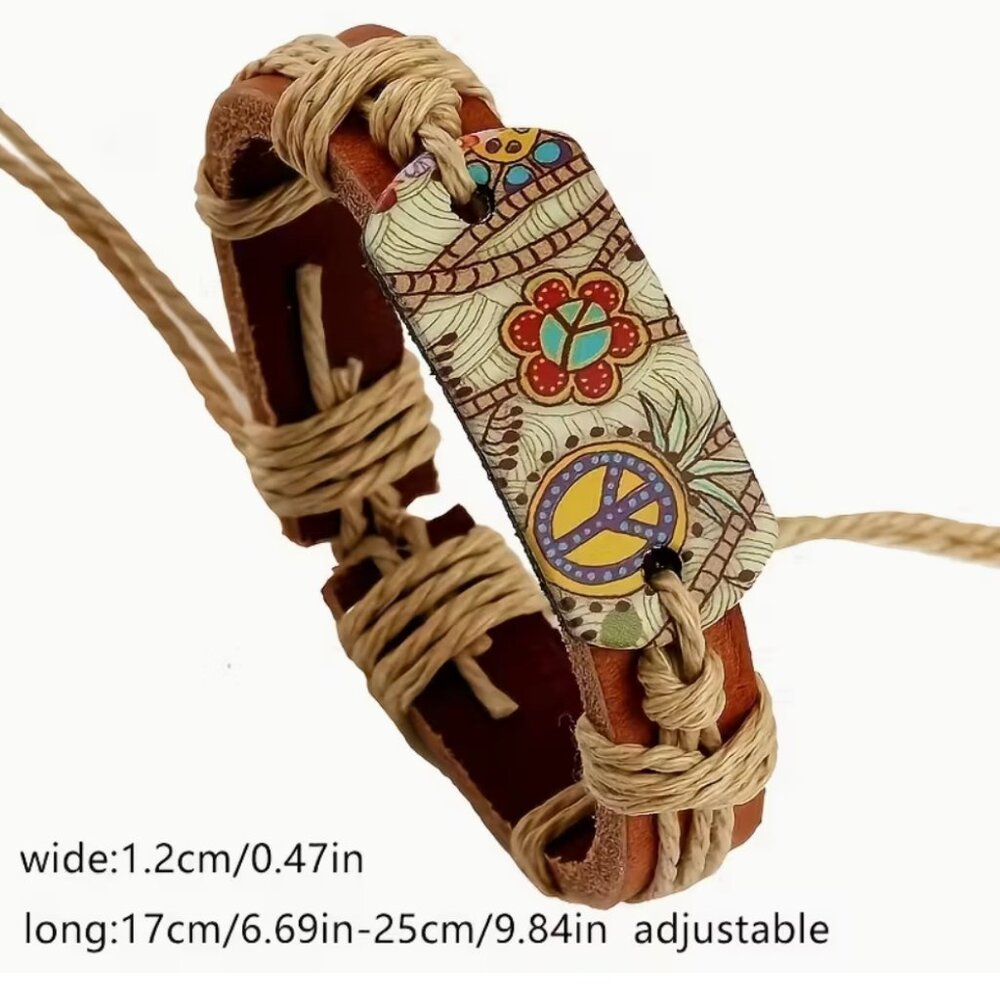 🦋 Hemp Rope Bohemian Bracelet - Picture 4 of 4